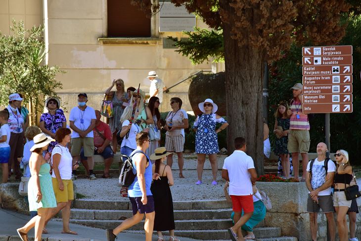 U Puli boravi više od 3.700 turista (D. MARUŠIĆ)