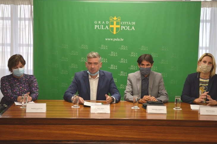 Danijela Lazarić Zec, Boris Miletić, Aleksandar Stojanović i Elena Puh Belci