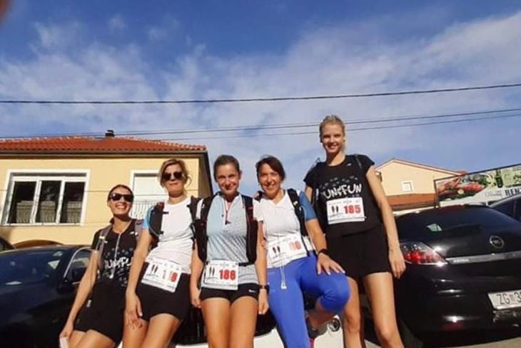 Na slici Katarina Dorkić, Ana Barać Dobran, Mladenka Buić, Irena Hrstić i Tara Kacun