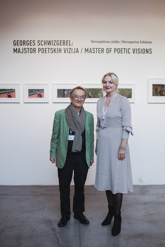Schwizgebel Artist and festival producer-curator Orlić