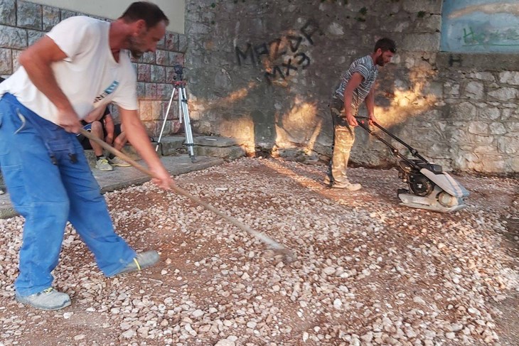 Radovi u Labinu