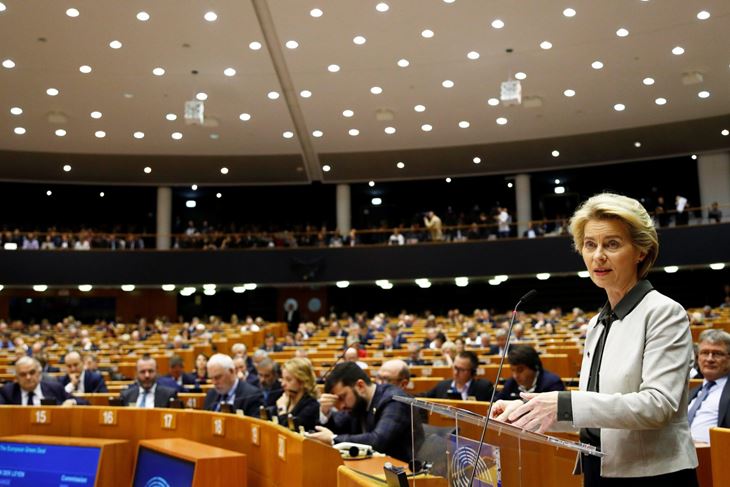 Ursula von der Lyden - predsjednica Europske Komisije - EU Parlament