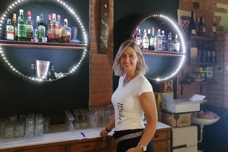 Bez obzira na stanje u kojem se prostor nalazio, imala sam viziju kako bih ga uredila i tako je sve počelo 