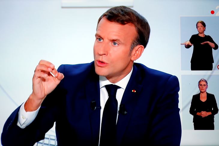 Emmanuel Macron (Hina/EPA)