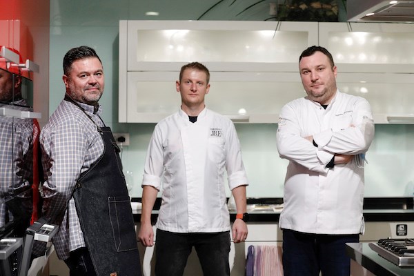 Domagoj Trusić, Danijel Dimnjaković i Vedran Petranović (Foto by JRE Hrvatska)