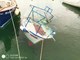 Izvlačenje potopljene barke u Rovinju (FOTO JVP Rovinj)