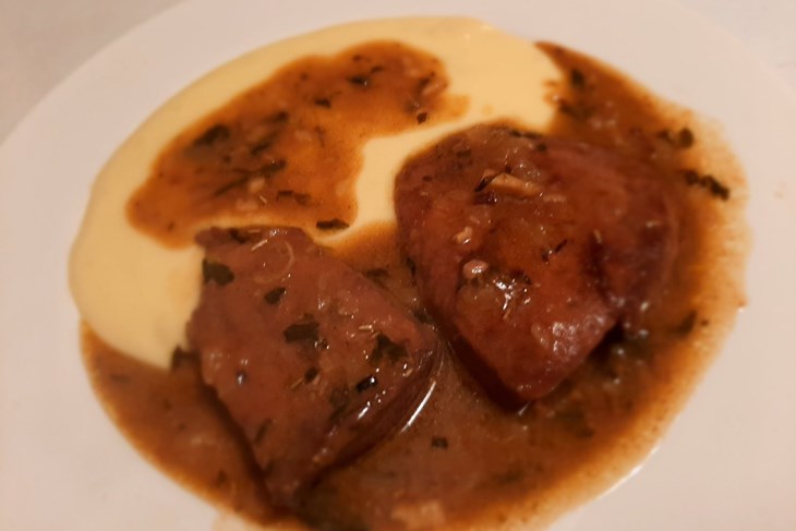 Jetrica na venecijanski način s pire krumpirom (Snimila Tea Tidić)