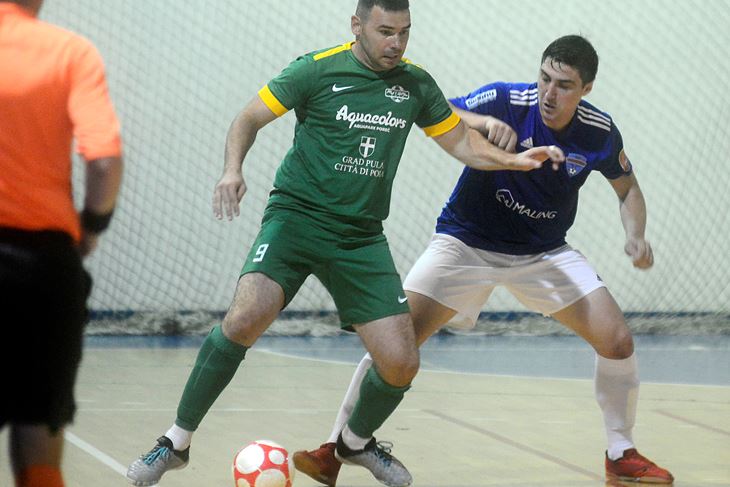 HAT-TRICK U DERBIJU - Bojan Barišić (Snimio Dejan Štifanić)