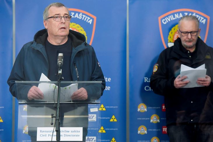 Krunoslav Capak i Davor Božinović (Snimio Darko Tomas / Cropix)