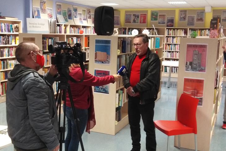 Branko Blažina na predstavljanju u Rijeci
