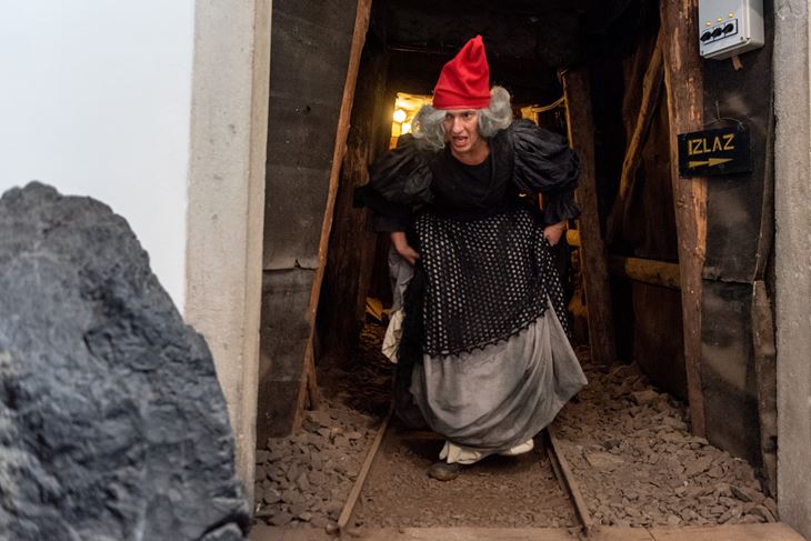 O rudarskom životu govore rudar Mino i njegova žena Luca (Snimio Mateo Gobo)