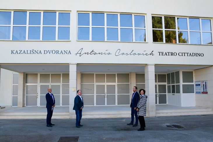 Otvorena kazalisna dvorana Antonio  Coslovich u Umagu
