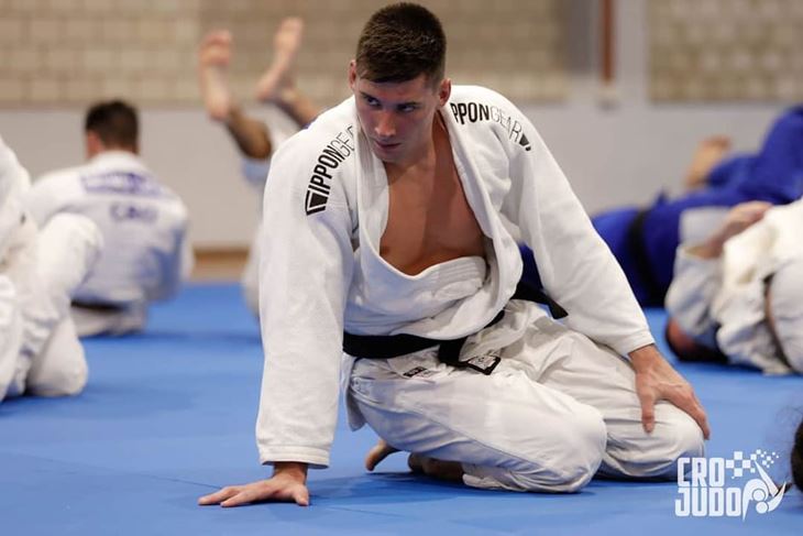 U UTORAK MEĐU MLAĐIM SENIORIMA - Damian Sokolović (Foto: Cro Judo)
