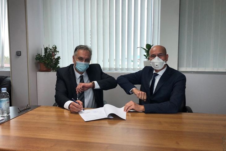 Direktor APN-a Dragan Hristov i gradonačelnik Umaga Vili Bassanese