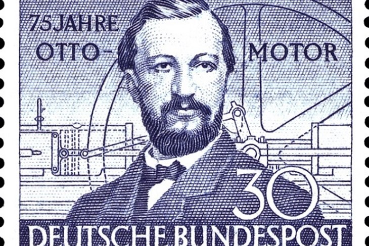 Nikolaus Otto na poštanskoj marki