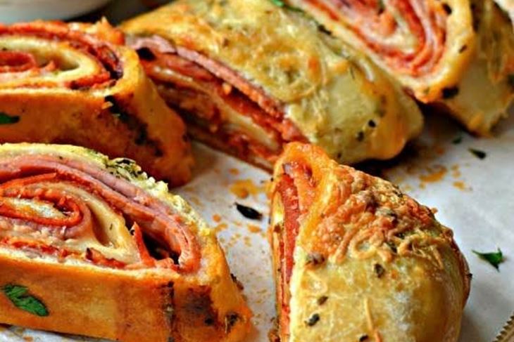 Pizza stromboli ili rolana pizza