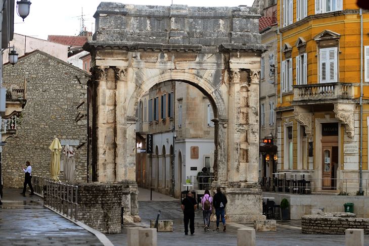 PORTARATA, SLAVOLUK SERGIJEVACA, PULA, 28.09.2020. SNIMIO MILIVOJ MIJOSEK