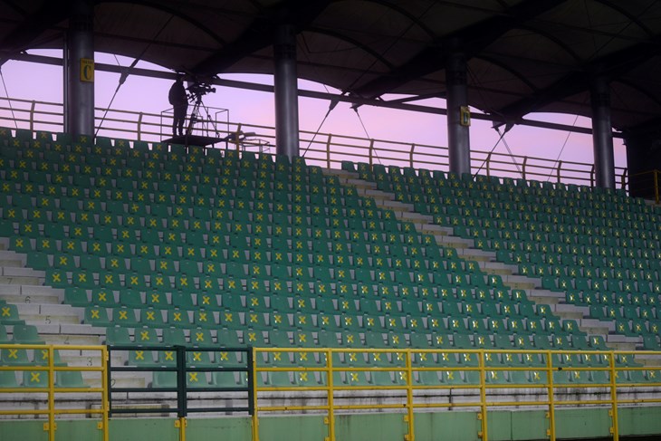 Pulski stadion "Aldo Drosina" (Snimio Dejan Štifanić)