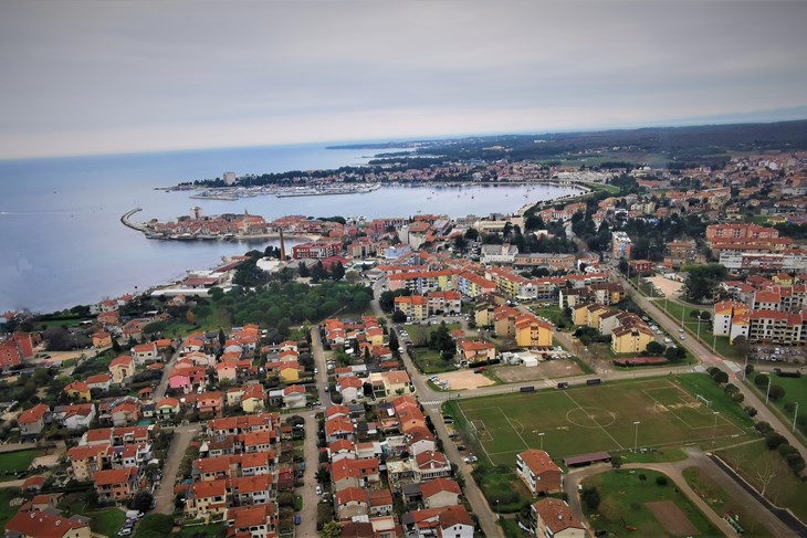 Umag panorama zracxne snimke