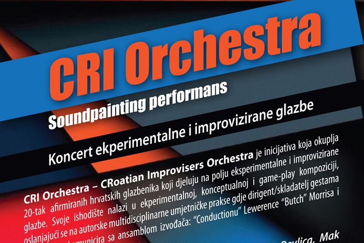 Soundpainting performans u kinu Valli - CRI Orchestra