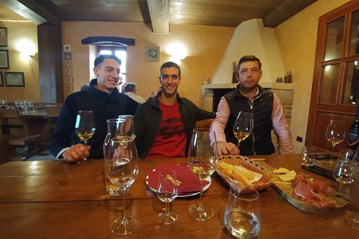Proizvodimo elegantna vina sa stavom i karakterom, jer smo i sami takvi - braća Filip, Marko i Luka Rossi (Snimila Katerina Vitasović)