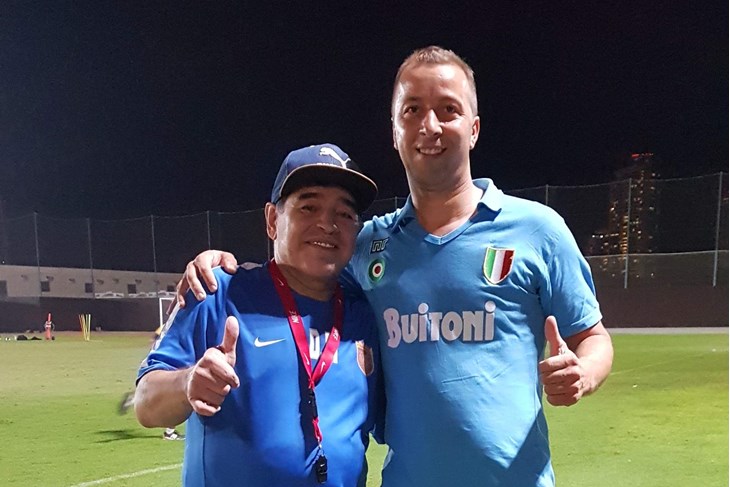 Maradona i Manuel