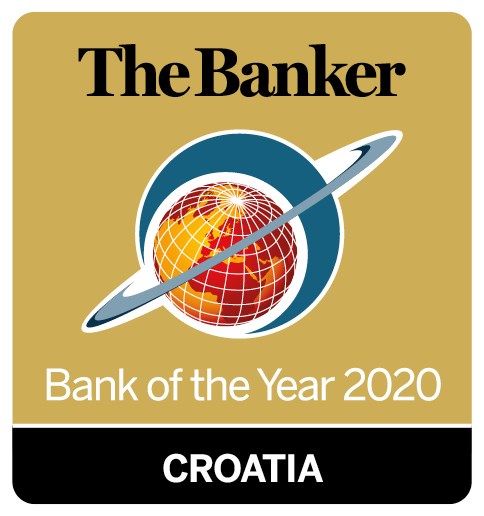 The Banker's Bank of the Year Award 2020 - Croatia