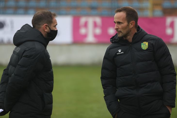 Team manager Goran Roce i trener Fausto Budicin (Snimio Ranko Šuvar/Cropix)