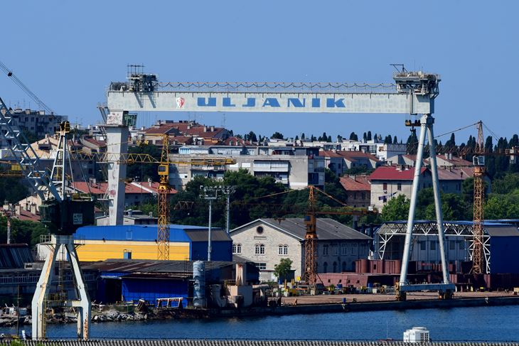 ULJANIK, BRODOGRADILISTE, PULA, 30.07.2020. SNIMIO MILIVOJ MIJOSEK