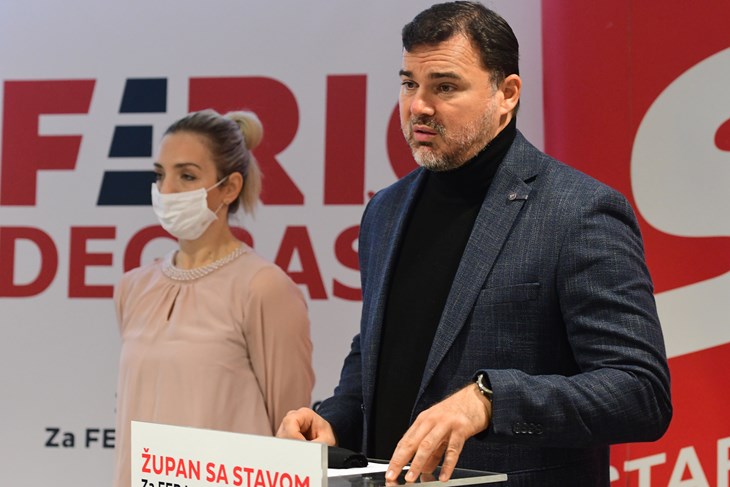 Sanja Radolović iDanijel Ferić (snimio M. MIJOŠEK)