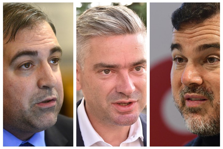 Petar Ćurić, Boris Miletić i Danijel Ferić