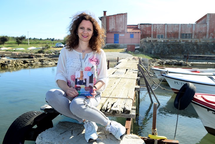 Marilena Dužman, plodna ližnjanska spisateljica (Snimio Dejan Štifanić)