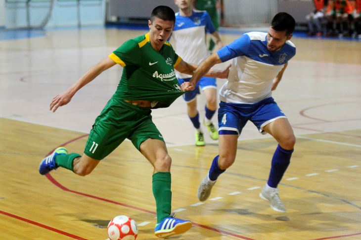 NEZAUSTAVLJIV - Bepo Paus postigao je hat-trick (Snimio Dejan Štifanić)