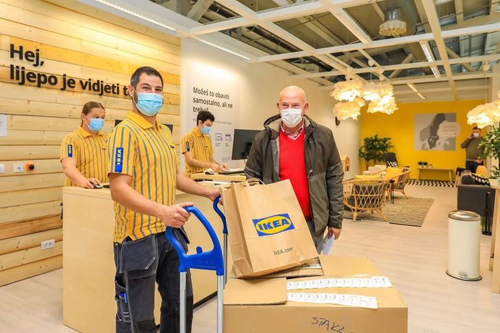 Ikea dostavni centar Pula u Pevexu