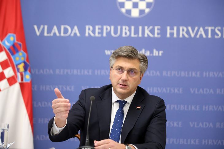 Andrej Plenković (Snimio Daniel Kasap / Hina)