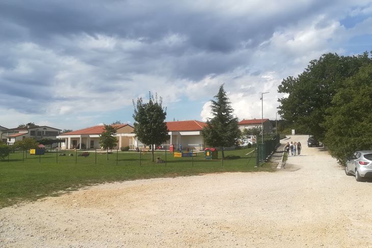 Dječji vrtić Rapčići u Žminju - zgrada koja će se prodati (Snimio Anđelo Dagostin)