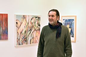 Predsjednik HDLU-a Istre Milan Marin otvorio je izložbu (Snimio Duško Marušić Čiči)