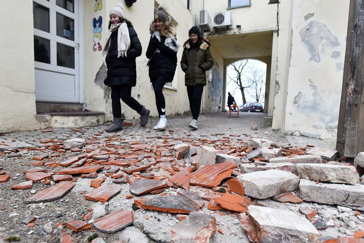 Posljedice potresa na sisačkom području (Snimio Boris Kovačev/Cropix)