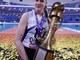 Samanta Fabris s peharom osvajačica Kupa (Foto Dinamo AK Bars)