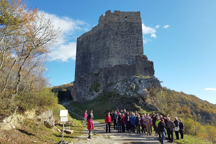Članovi Histrie kod Petrapilose u studenom 2017. godine (Arhiva)