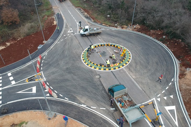 Novi rotor ima tri izlazna kraka (Foto: Grad Poreč)