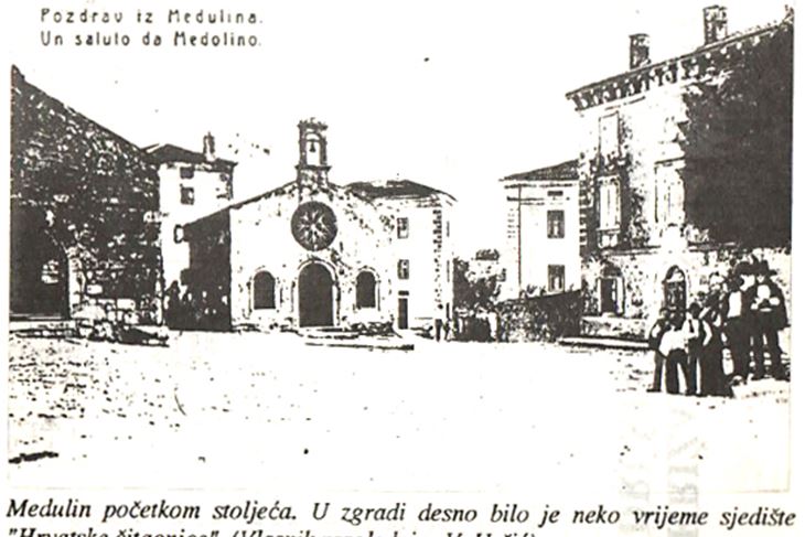 "Hrvatska čitaonica" na medulinskom glavnom trgu