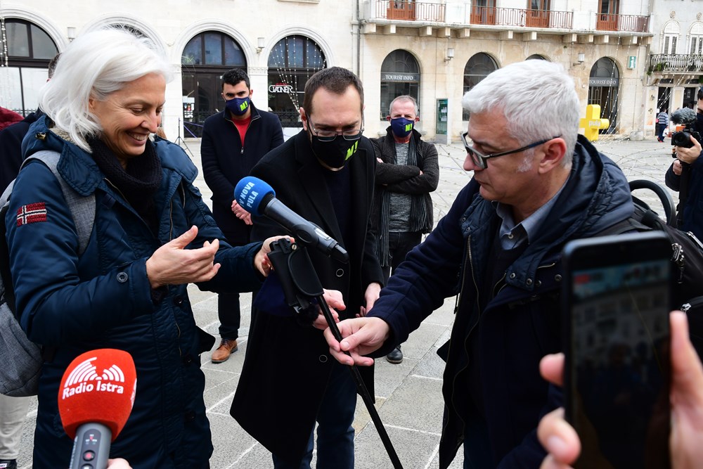 Osnivanje stranke Možemo! u Puli