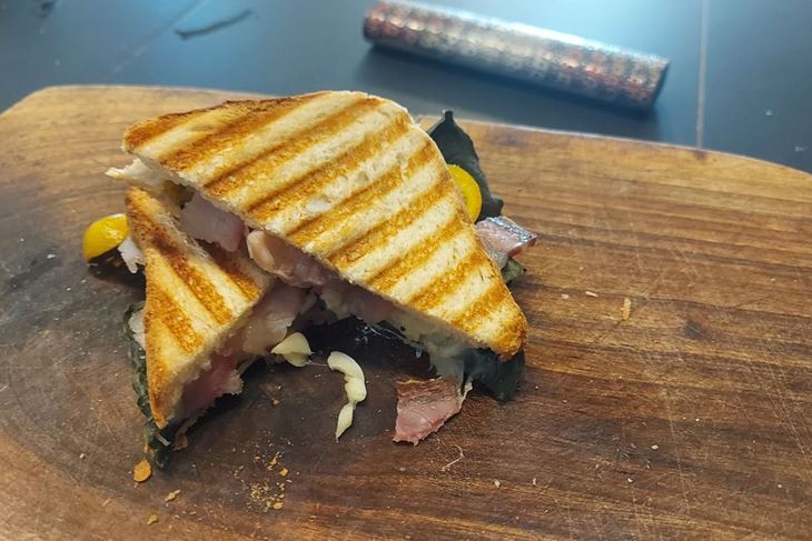 Toast "Chi se ne frega" by The Outlaw Chef