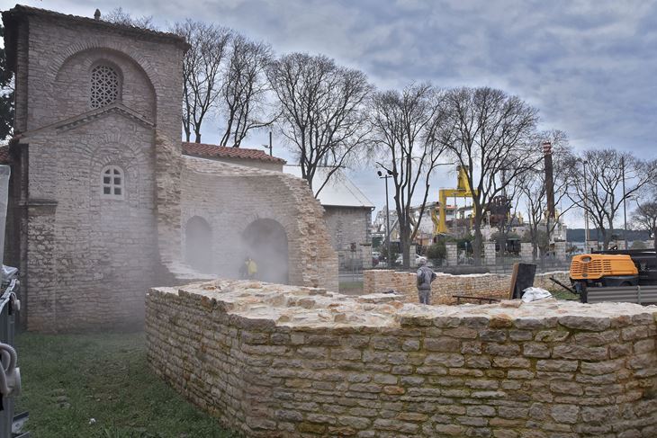 Projekt financira Ministarstvo kulture i Arheološki muzej Istre (Snimio: Duško Marušić Čiči)