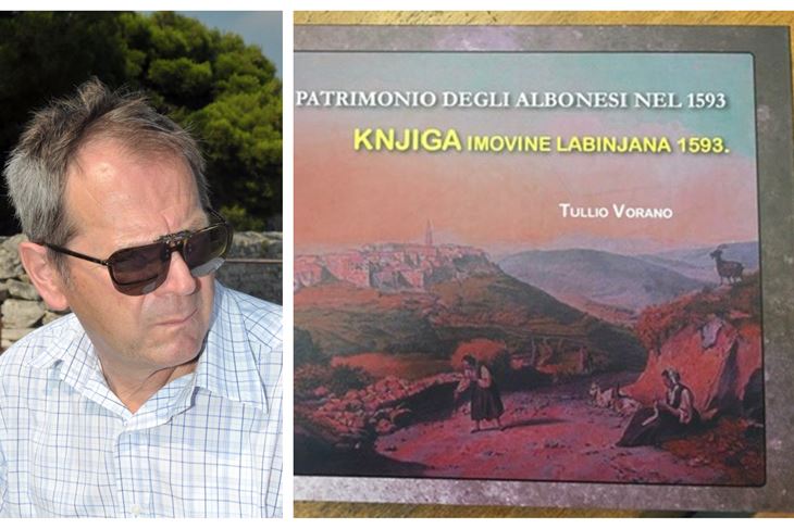 Tullio Vorano i Naslovnica knjige