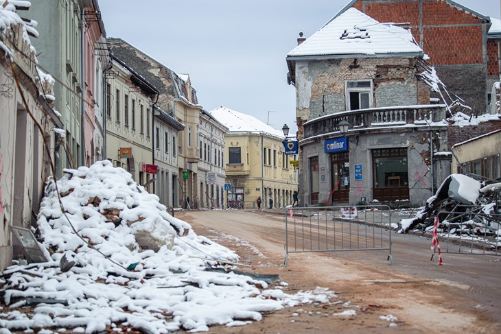 Petrinja nakon potresa (Snimio Tom Dubravec/Cropix)
