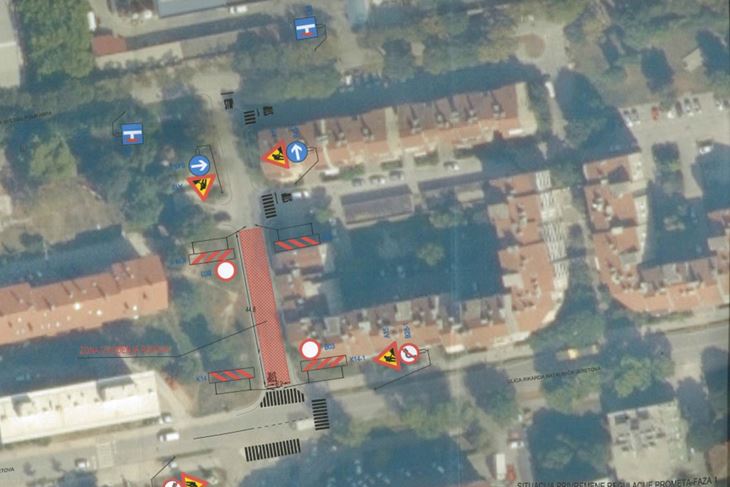 Posebna regulacija prometa na ogranku Ulice Katalinića Jeretova 