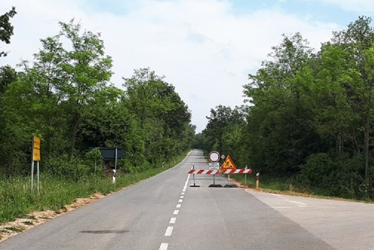 Prometnica od Žbandaja prema Šušnjići