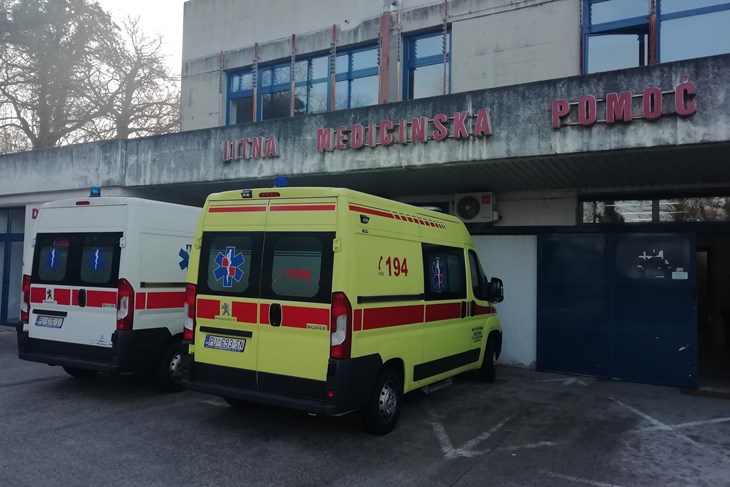 Hitna medicinska pomoć u Labinu (Arhiva)